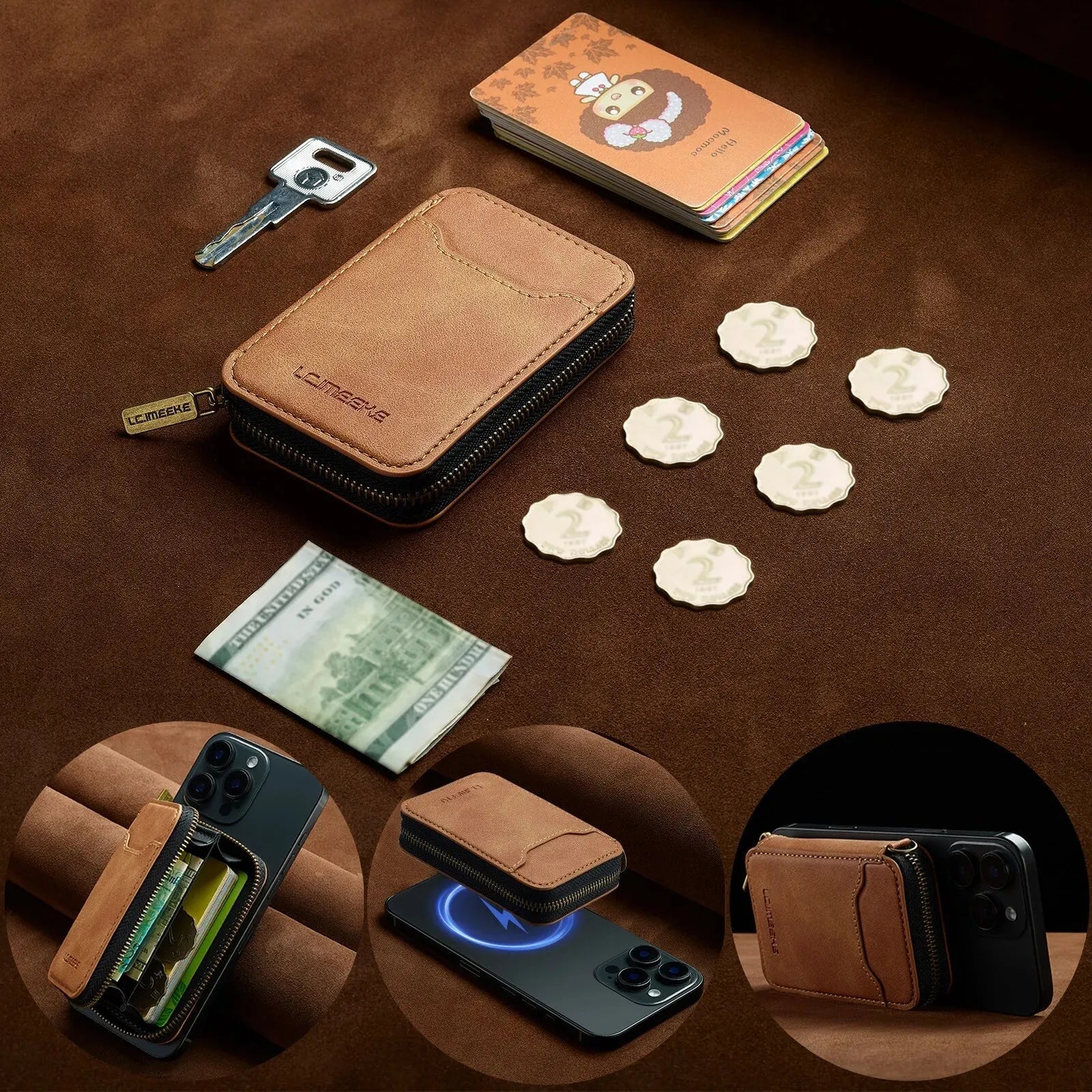 Porte Carte Airtag Cuir – Image 5