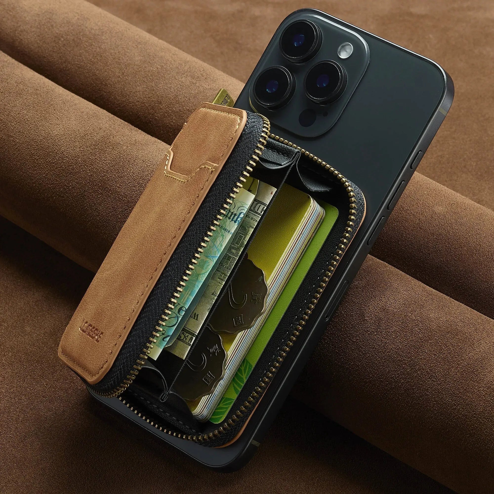 Porte Carte Airtag Cuir