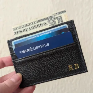 Porte Carte Cuir Personnalisé