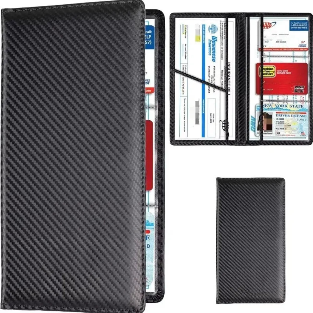 Porte Carte Grise En Cuir – Image 4